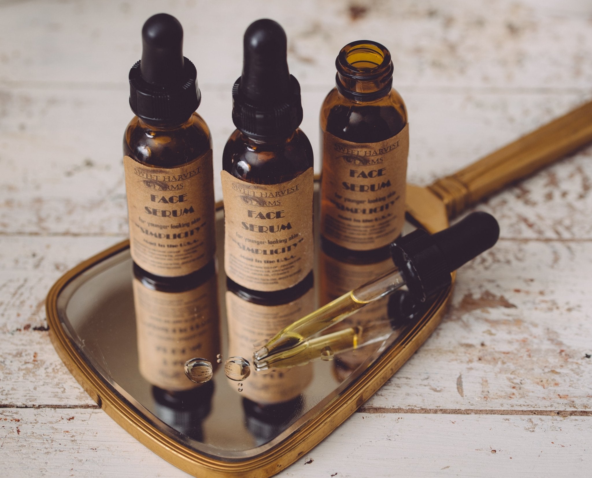Organic Face Serum – Botanical Skin Nutrition | Sweet Harvest Farms - Sweet Harvest Farms