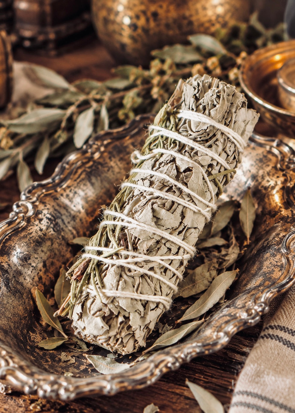 White Sage Smudge Stick | Purification, Protection & Peace
