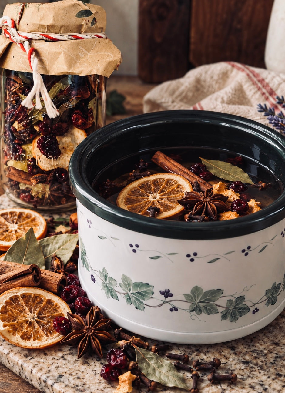 Simmering Fall Pot Pouri - Organic, Natural and Aromatic
