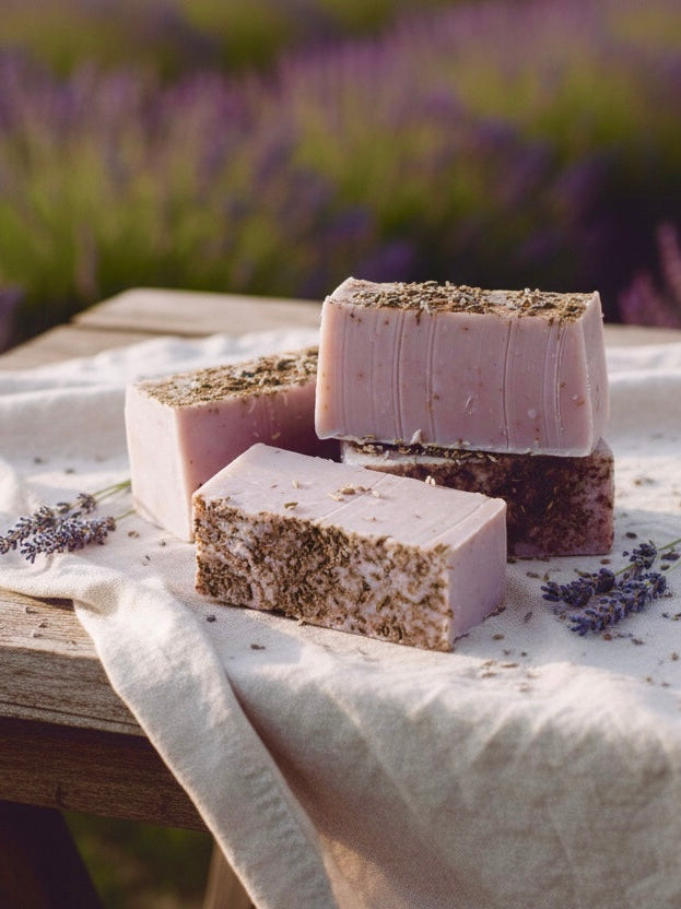 Lavender Bud Organic Handmade Soap | Aromatic and herbal. Just like the French Lavender fields!
