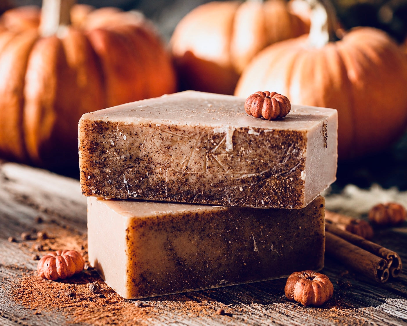 Pun’kin Patch Handmade Organic Soap – Cozy Fall Pumpkin Spice & Harvest Aroma