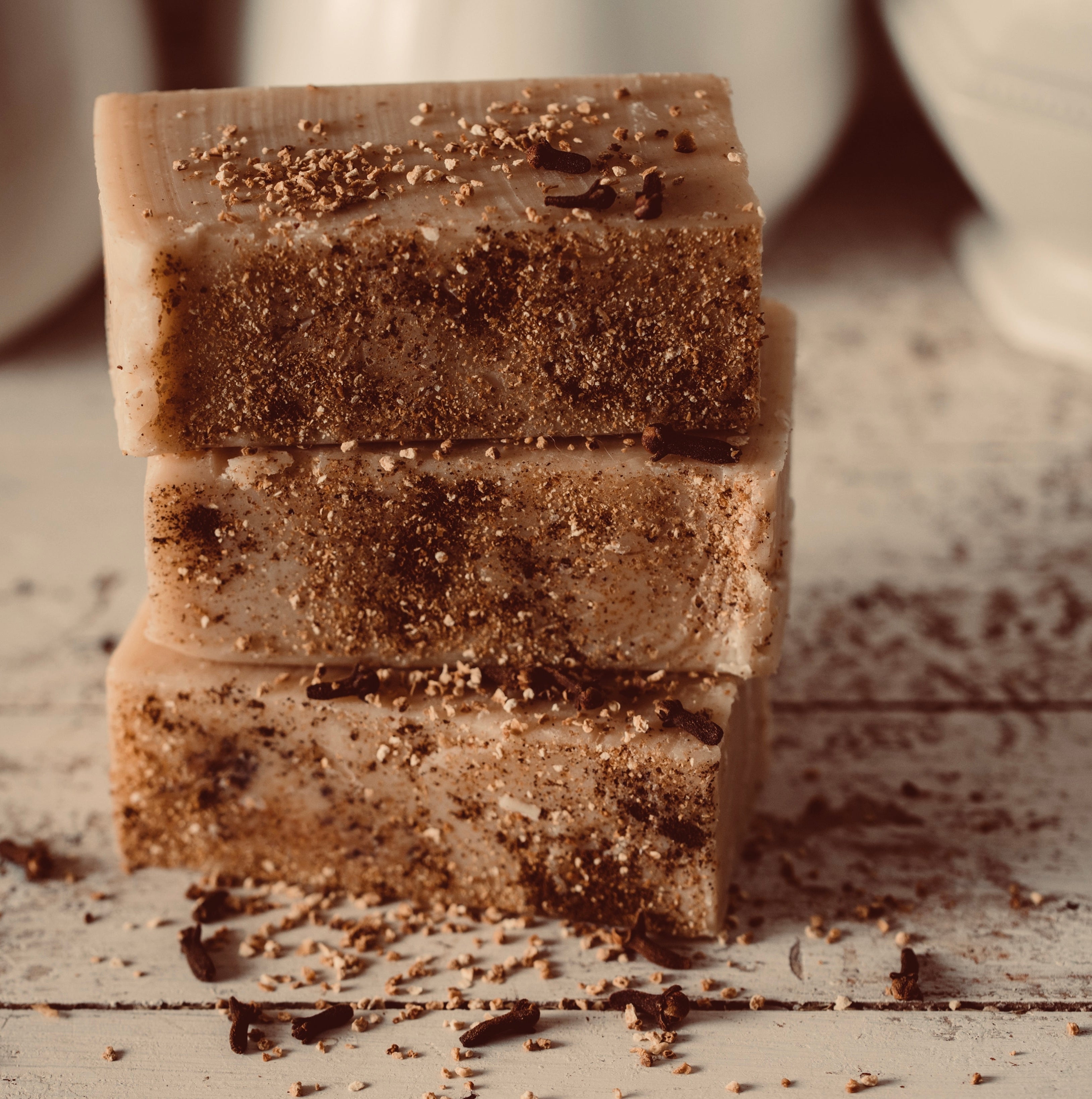 Orange Clove Organic Handmade Soap - Sun-kissed Orange meets cozy Clove | Sweet Harvest Farms