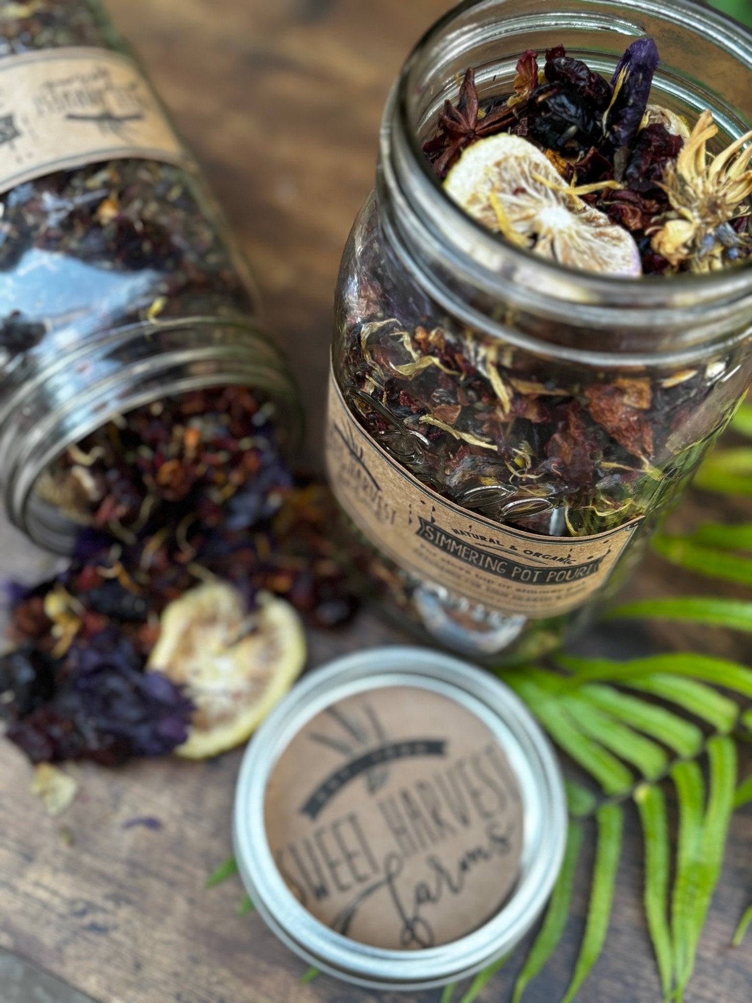 Simmering Summer Pot Pouri - Organic, Natural and Aromatic - Sweet Harvest FarmsAroma Beads/PotpouriSweet Harvest Farms