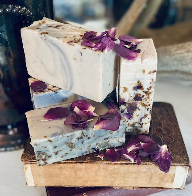 Sweet Harvest Farms Almond Cake Organic Handmade Soap. Always made from scratch. This handmade organic soap will last 8-10 weeks in the shower. We also offer the best handmade organic soap wholesale as well