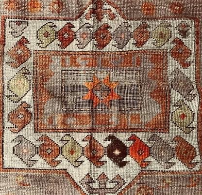 Antique Hamadan Hand Knotted Rug - Sweet Harvest FarmsVintageSweet Harvest Farms