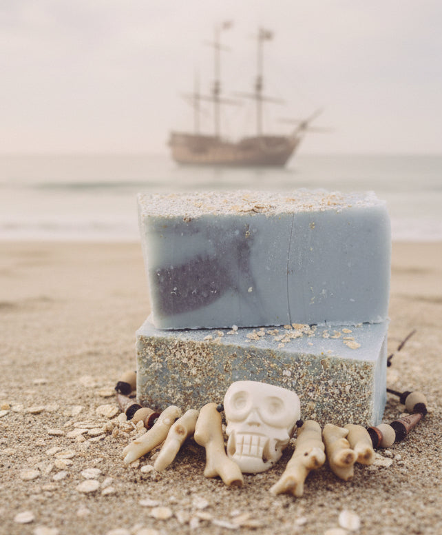 Blackbeard Organic Handmade Soap | Bold, Rugged & Pirate - Approved - Sweet Harvest FarmsOrganic Handmade SoapSweet Harvest Farms