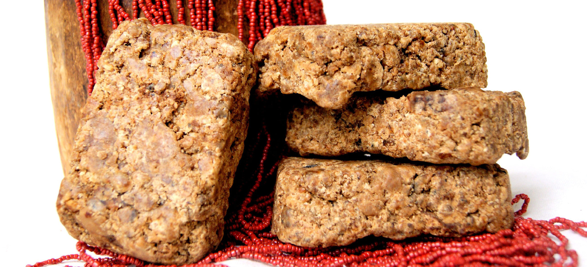 Sweet Harvest Farms authentic Organic African Black Soap. The real deal! This is not fake black soap as you see most places.