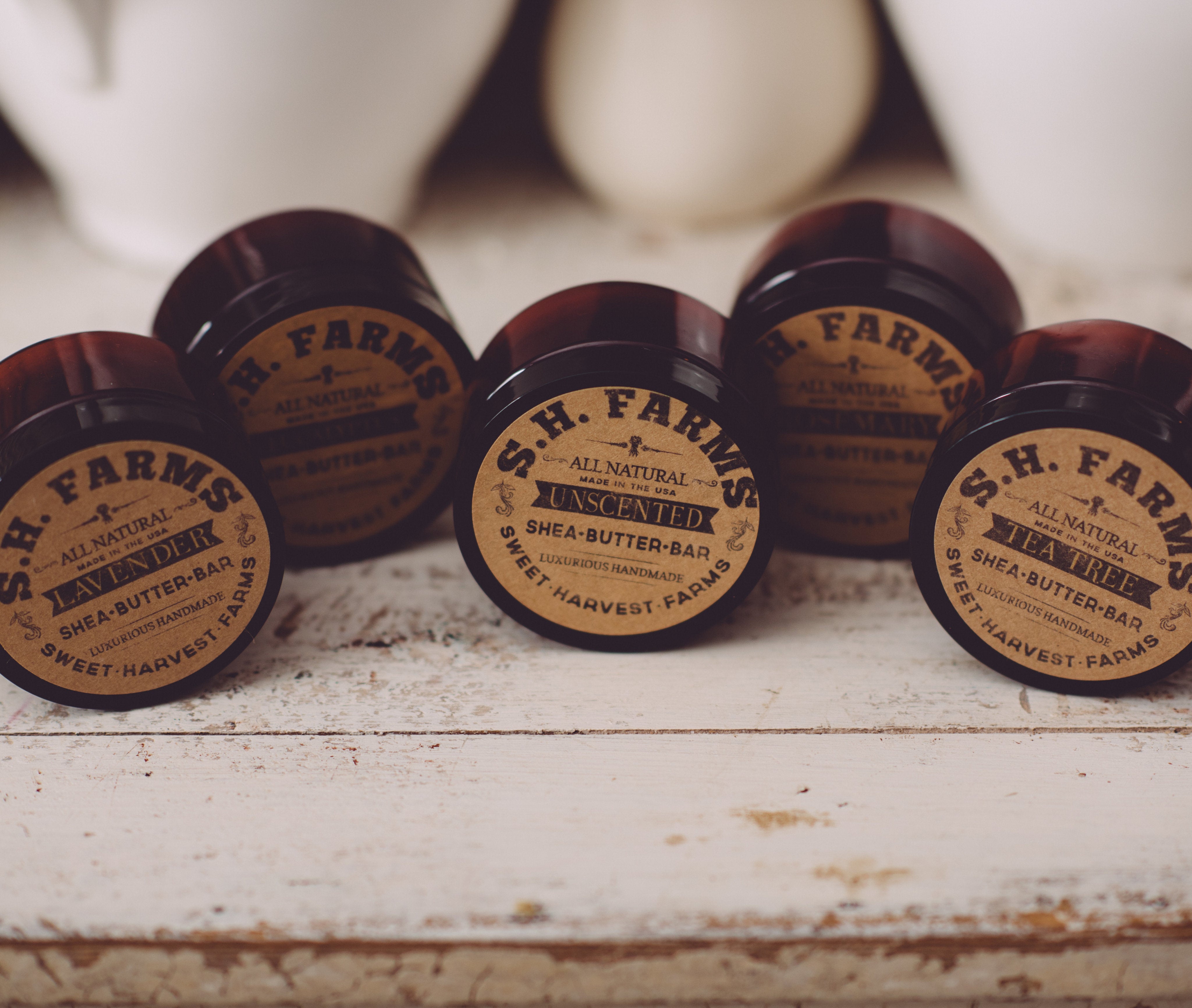 Organic Unrefined Shea Butter Bar Salve
