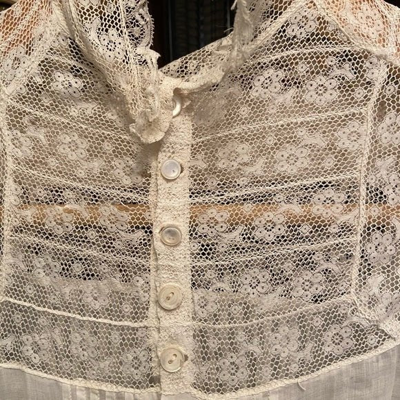 Vintage Cotton Lace Dress - Sweet Harvest FarmsVintageSweet Harvest Farms
