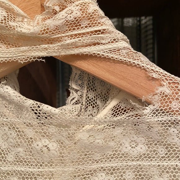Vintage Cotton Lace Dress - Sweet Harvest FarmsVintageSweet Harvest Farms