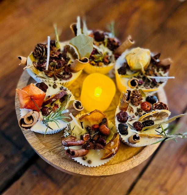 Organic Jumbo Fire Starters | Fire Pit or Wood Fire Place | Aromatic and clean healthy burn - Sweet Harvest Farms