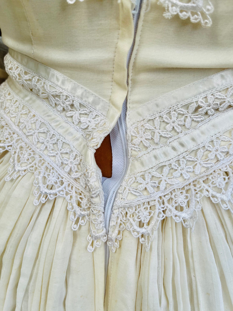 Vintage Wedding Dress- Full