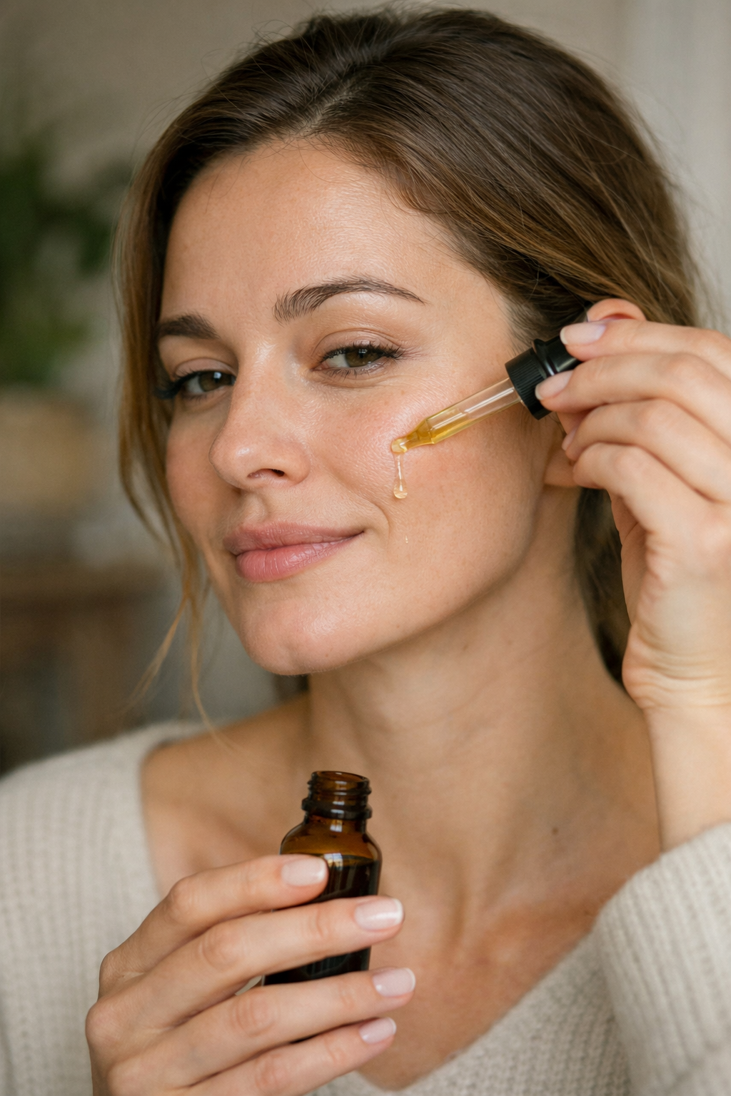 Organic Face Serum For younger looking skin