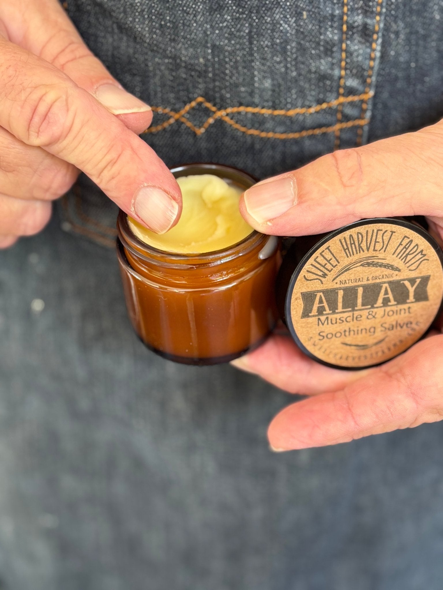 Allay Muscle and Joint Soothing Tallow Organic Salve - Promoting relaxation and comfort - Sweet Harvest FarmsBody Silk LotionSweet Harvest Farms