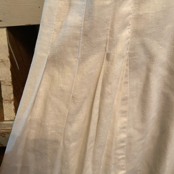 Vintage - Rare Cotton Paper White Dress