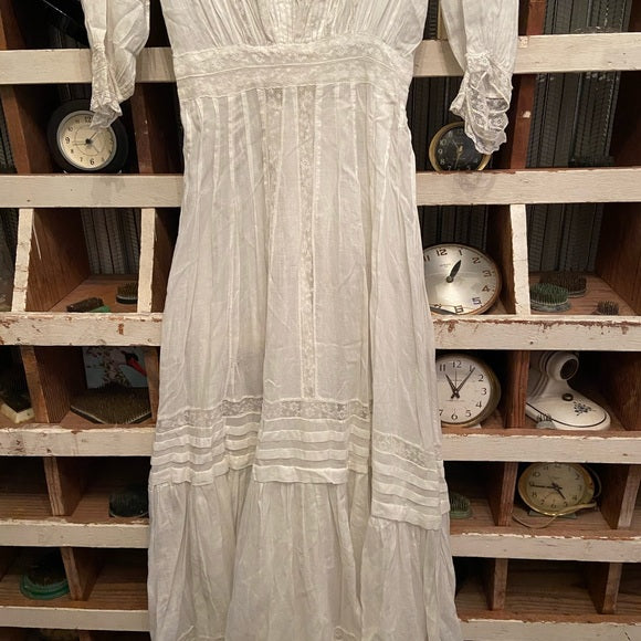 Vintage Cotton Dress - Exquisite!