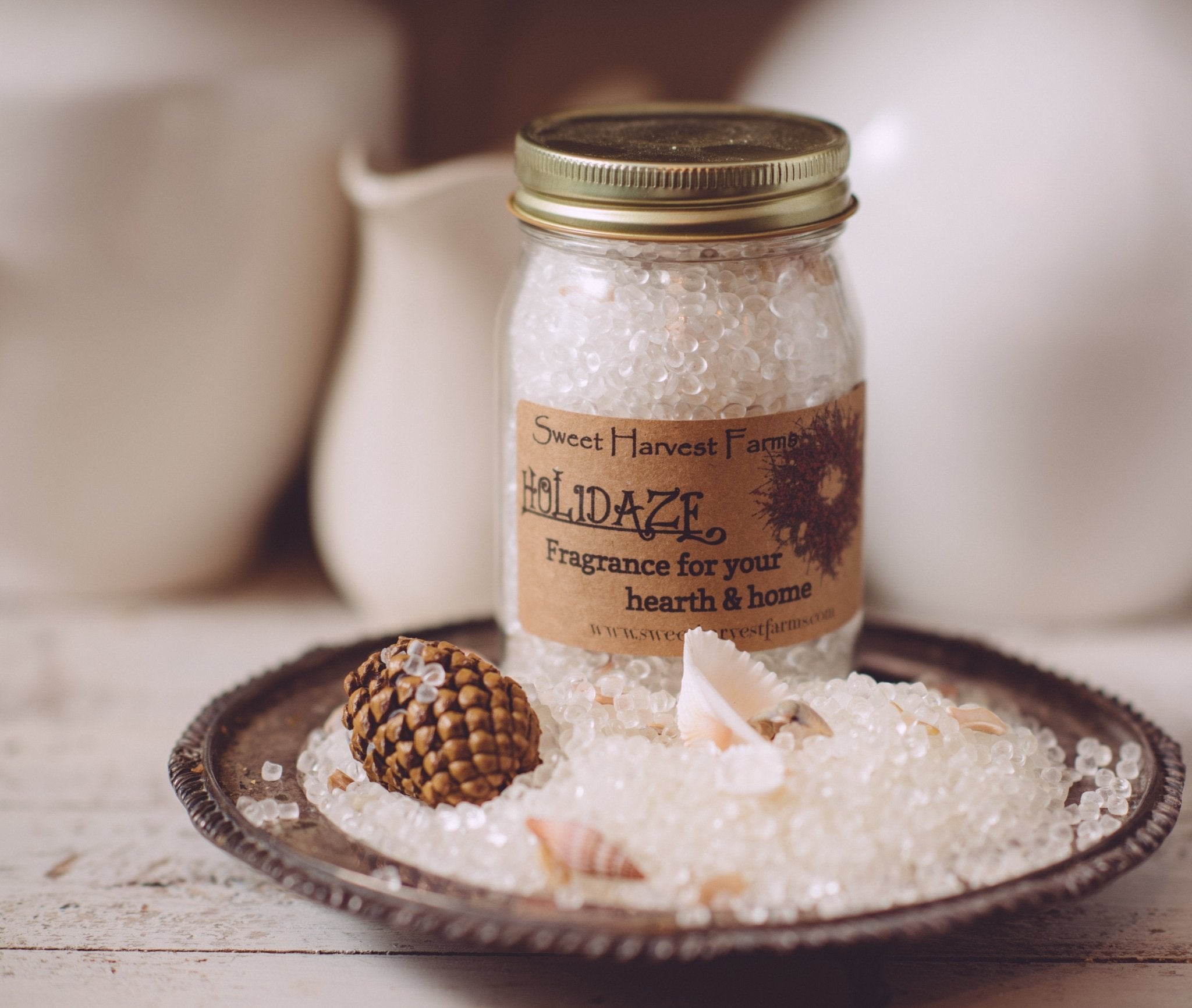 Christmas Thyme Aroma Beads Potpouri - This jar of beads will last forever! - Sweet Harvest FarmsAroma Beads/PotpouriSweet Harvest Farms