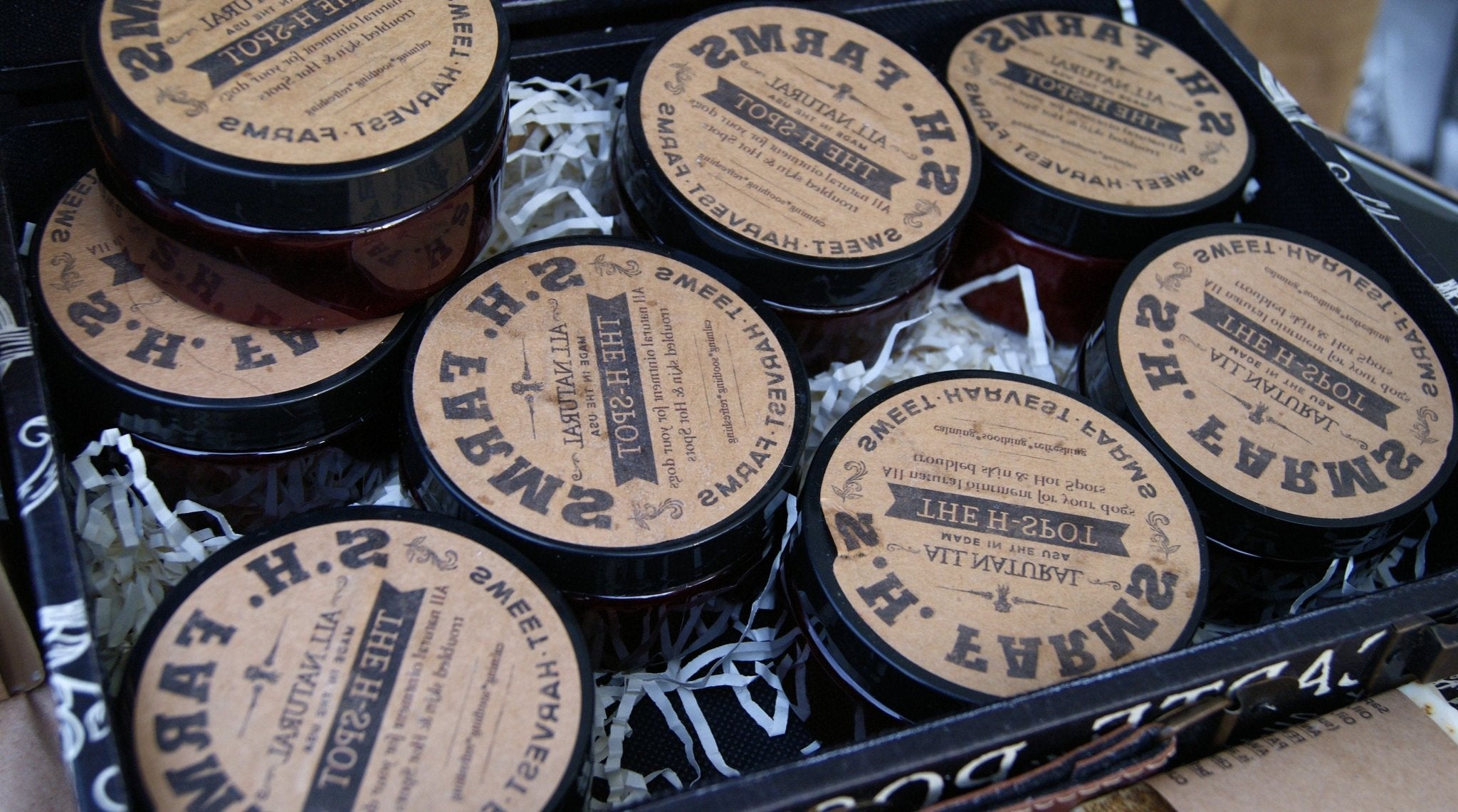 Dogs H - Spot Ointment - Steroid FREE - Soothe those wicked Hot Spots! - Sweet Harvest FarmsHot SpotSweet Harvest Farms