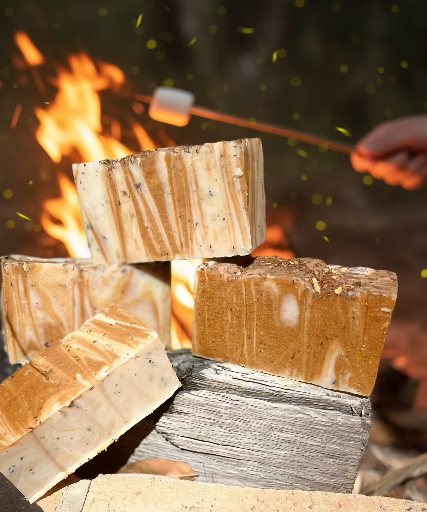 Campfire & Fireflies Organic Handmade Soap | Smoky Nights & Summer Lights