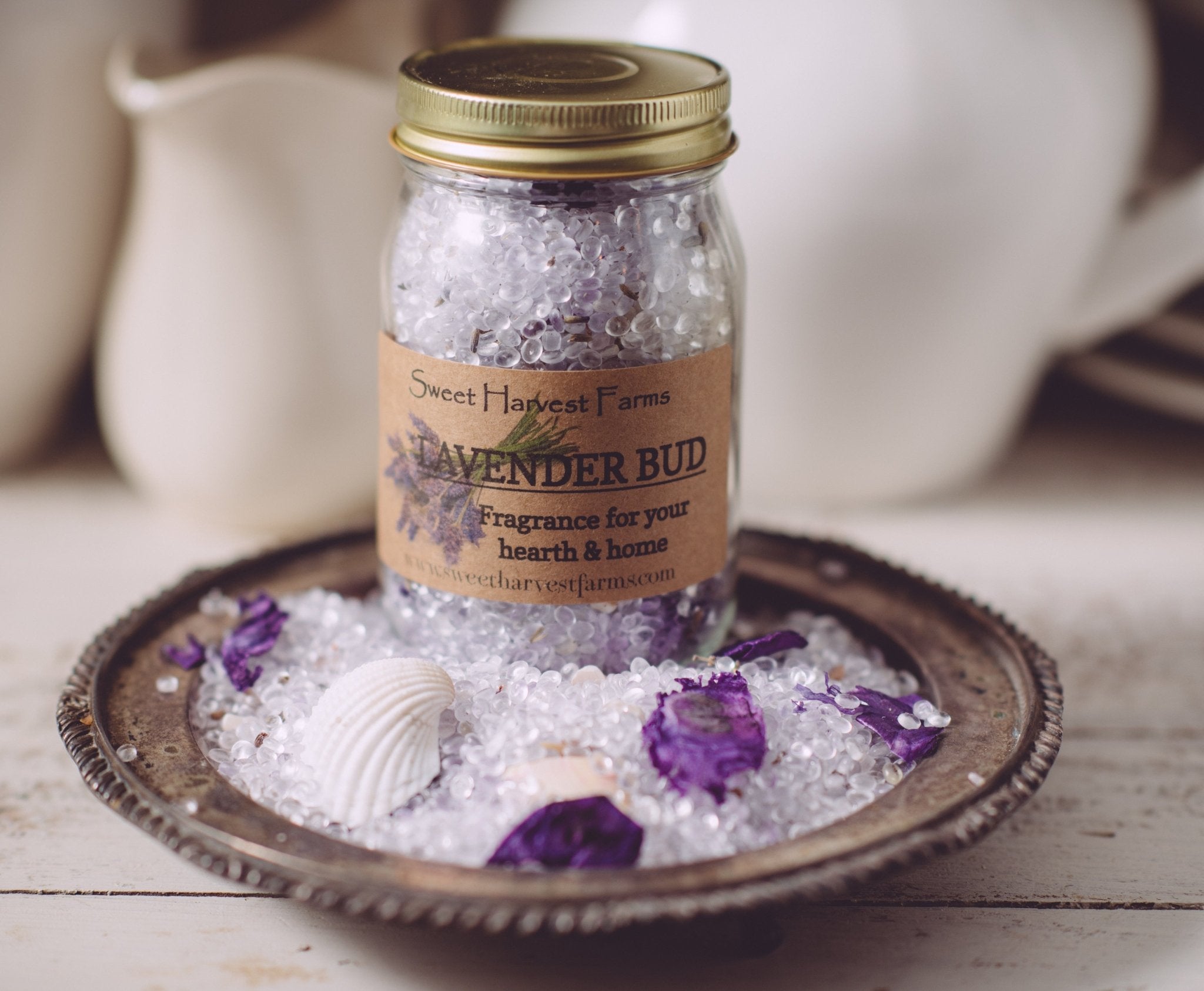 Lavender Bud Aroma Beads Potpourri - This jar of beads will last forever! - Sweet Harvest FarmsAroma Beads/PotpouriSweet Harvest Farms