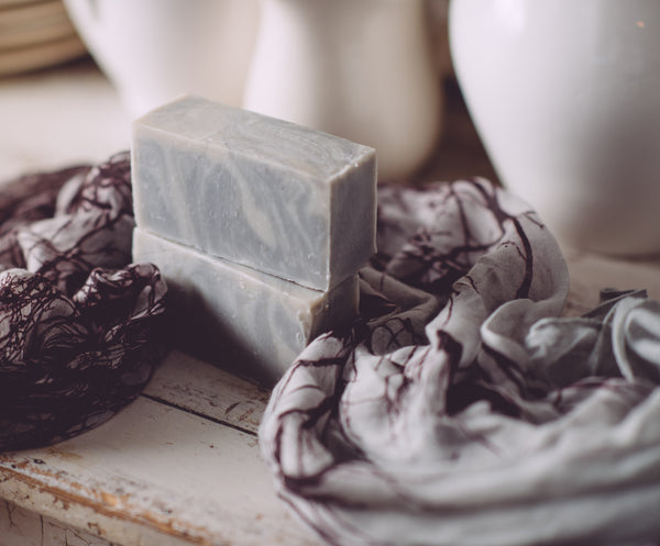 Midnight Dreams Organic Handmade Soap.Always made from scratch. This handmade organic soap will last 8-10 weeks in the shower. We also offer our wholesale organic soap 
