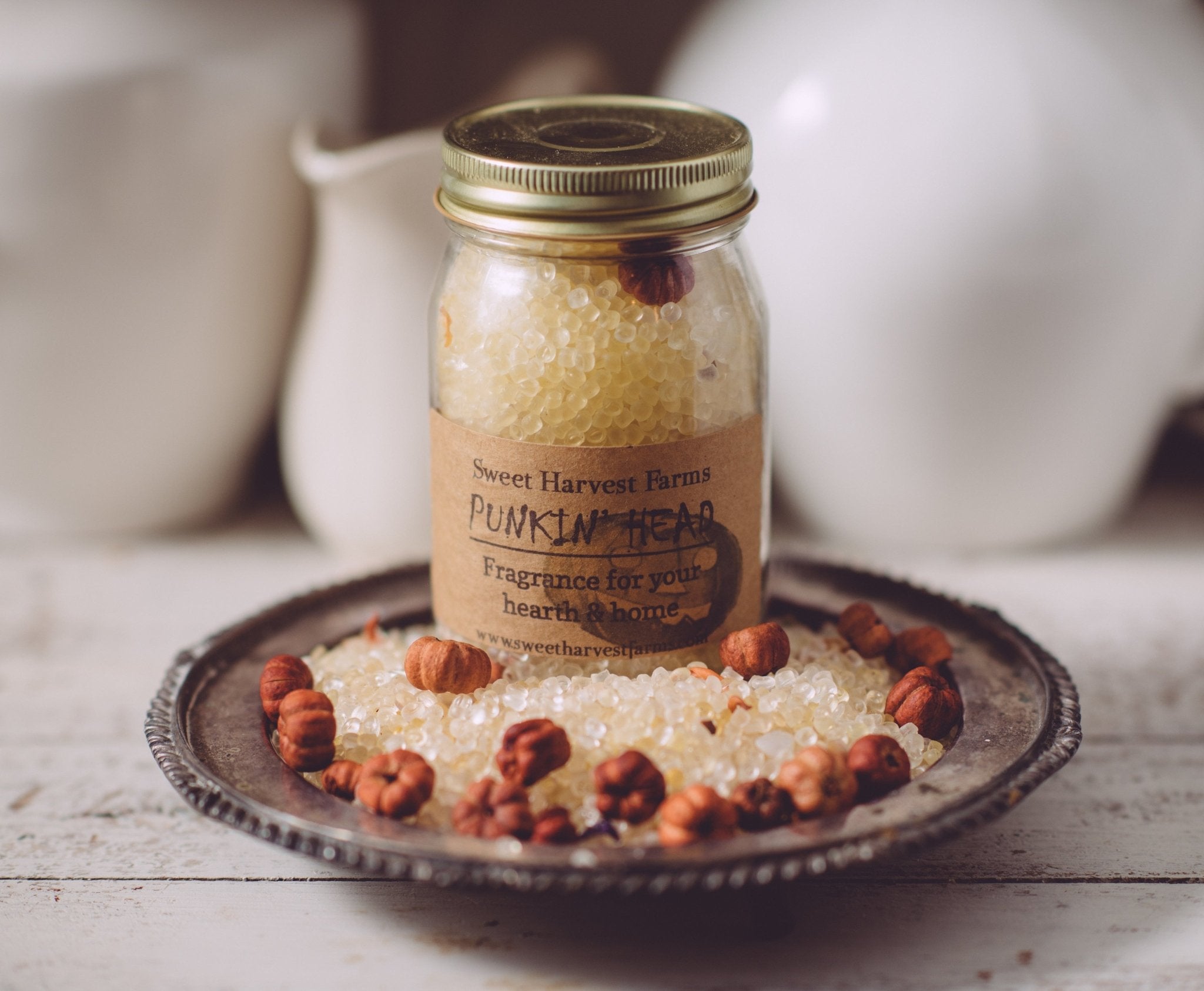 Pun'kin Head Aroma Beads Potpourri - This jar of beads will last forever! - Sweet Harvest FarmsAroma Beads/PotpouriSweet Harvest Farms