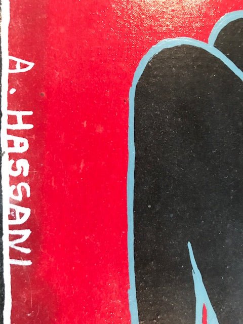 Tinga Tinga African Art handsigned by A. Hassini - Sweet Harvest FarmsvintageSweet Harvest Farms