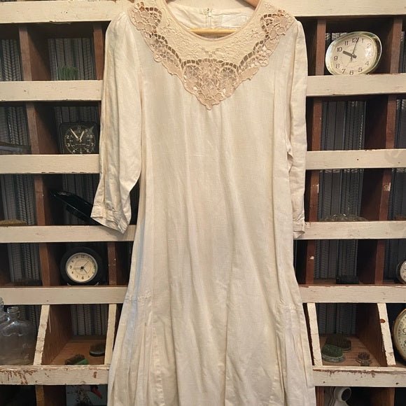 Buy Vintage Cotton Paper White Dress Buy Vintage Cotton Paper White Dress